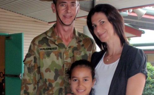The Maloney family. The Maloney family.